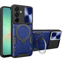 Custodia per Samsung Galaxy A26 A266, Techsuit, CamGuard Pro, Blu — 3