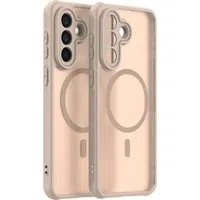 Custodia MagSafe per Samsung Galaxy A57 5G, Techsuit, HaloFrost II, Dorata — 3