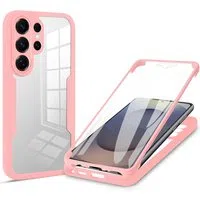 Custodia per Samsung Galaxy S26 Ultra S948, Techsuit, ColorVerse 360, Rosa — 3