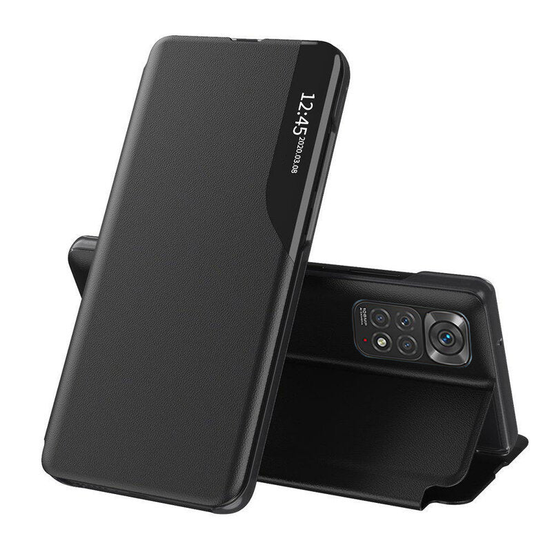 Custodia per Xiaomi Redmi Note 11S / Note 11, Techsuit, eFold, Nera