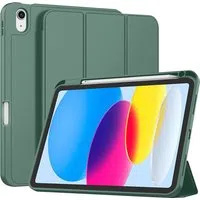 Custodia per Apple iPad (2025) / (2022), Techsuit, Flex Trifold, Verde — 3