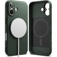 Custodia MagSafe per Apple iPhone 17, Ringke, Onyx, Verde Scuro — 3