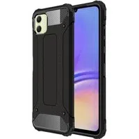 Custodia per Samsung Galaxy A06 A065, Techsuit, Hybrid Armor, Nera — 3