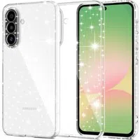 Custodia per Samsung Galaxy A57 5G, Techsuit, SparkleSkin, Trasparente — 3