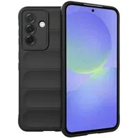 Custodia per Samsung Galaxy A56 A566 / A36 A366, Techsuit, Magic Shield, Nera — 3