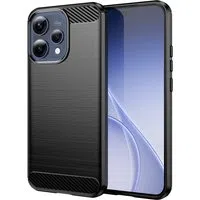 Custodia per Oppo Reno15, Techsuit, Carbonio, Nera — 3