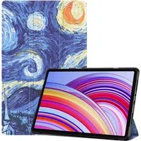 Custodia per Xiaomi Redmi Pad Pro / Pad / Pad Pro 5G, Techsuit, FoldPro Starry Night, Multicolore — 3
