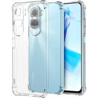 Custodia per Honor 90 Lite, Techsuit, Shockproof Clear, Trasparente — 3