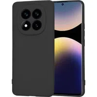 Custodia per Xiaomi Redmi Note 14 Pro+ 5G, Techsuit, SoftFlex, Nera — 3