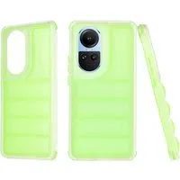 Custodia per Oppo Reno10 / Reno10 Pro, Techsuit, Wave Shield, Verde — 3