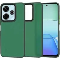 Custodia per Xiaomi Poco M6 4G / Redmi 13, Techsuit, HaloFrost, Verde — 3