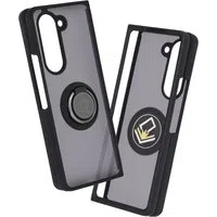 Custodia per Samsung Galaxy Z Fold5 F946, Techsuit, Glinth, Nera — 3