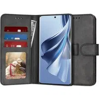 Custodia per Oppo Reno10 / Reno10 Pro, Techsuit, Diary Book, Nera — 3