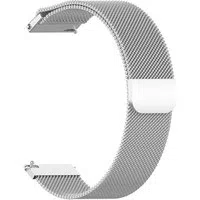 Cinturino Techsuit W009 per Huawei Watch / Garmin Watch Series, 18mm, Argento — 3