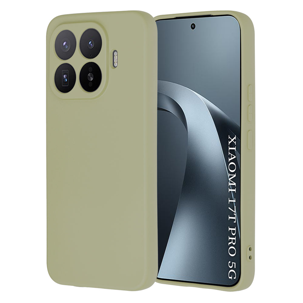 Techsuit Custodia per Xiaomi 17T Pro, Techsuit, SoftFlex, Matcha