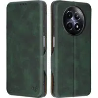 Custodia per Realme 12x / 12, Techsuit, Safe Wallet Plus, Verde — 3