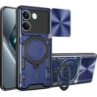 Custodia per Xiaomi Poco X8 Pro, Techsuit, CamGuard Pro, Blu — 3