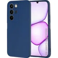 Custodia per Realme C100 5G, Techsuit, SoftFlex, Blu scuro — 3