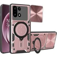 Custodia per OnePlus 15, Techsuit, CamGuard Pro, Rosa Dorato — 3