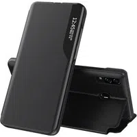 Custodia per Samsung Galaxy A20e A202, Techsuit, eFold, Nera — 3