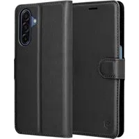Custodia per Samsung Galaxy A17 4G / A17 5G, Techsuit, Leather Folio, Nera — 3