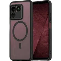 Custodia MagSafe per Sony Xperia 1 VIII, Techsuit, HaloFrost II, Nera — 3