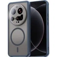 Custodia MagSafe per Xiaomi 15 Ultra, Techsuit, HaloFrost II, Blu Navy — 3