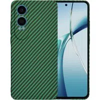 Custodia per OnePlus Nord CE4 Lite, Techsuit, Carbonite FiberShell, Verde — 3