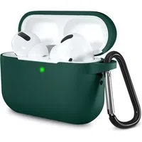 Custodia Techsuit Silicone per Apple AirPods Pro Series, Verde Scuro — 3