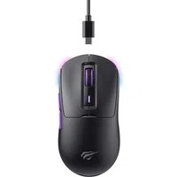 Mouse Gaming Wireless HAVIT MS969WB, RGB, 1000DPI - 16000DPI, BT / Wi-Fi / Cablato, Nero — 3