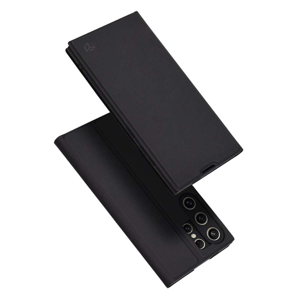Techsuit Custodia per Samsung Galaxy S24 Ultra S928, Techsuit, Magskin Book, Nera