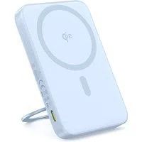 Batteria Esterna Wireless Baseus PicoGo, 5000mAh, 20W, PD + FQI, 1 x QI - 1 x USB-C, Blu P10076800313-00 — 3
