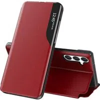 Custodia per Samsung Galaxy S25 FE, Techsuit, eFold, Rossa — 3