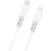 Cavo Dati e Ricarica USB-C - Lightning Dudao L25SX, 30W, 1m, Bianco — 3