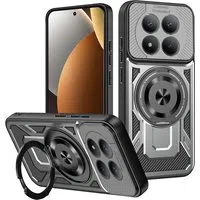 Custodia per Xiaomi Poco M8 Pro / Redmi Note 15 Pro+ 5G, Techsuit, RuggedCam, Grigia — 3