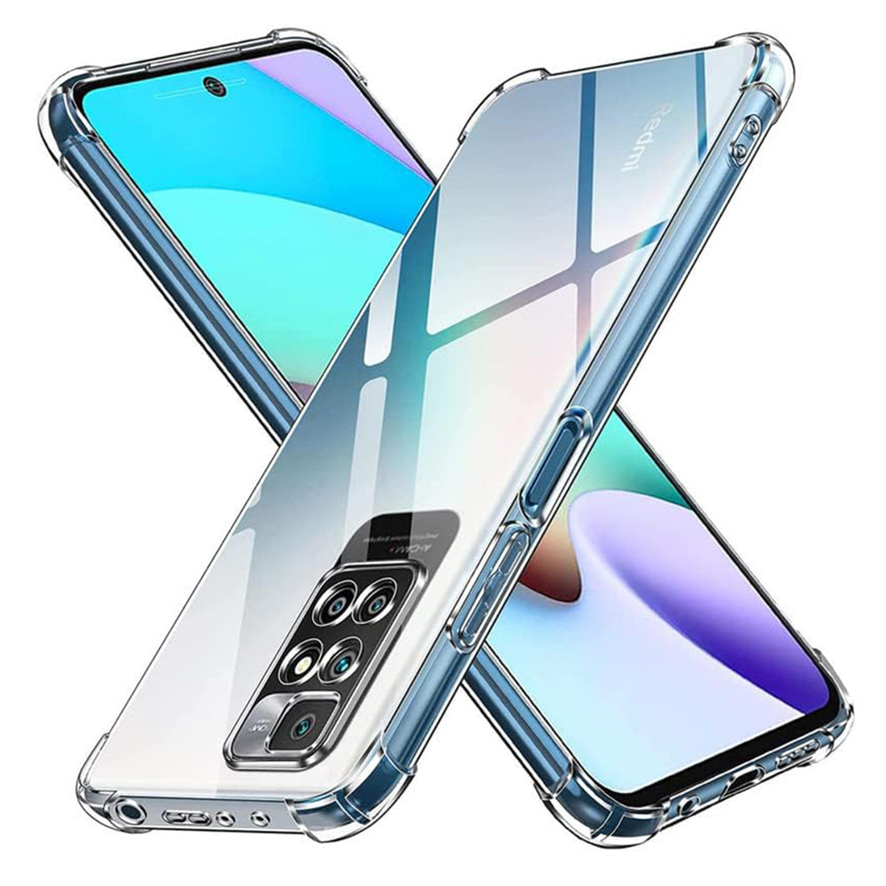 Custodia per Xiaomi Redmi 10 2022 / 10 (2021), Techsuit, Shockproof Clear, Trasparente