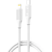Cavo Dati e Ricarica USB-C - Lightning XO Design NB-Q265A, 27W, 1m, Bianco — 3