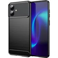 Custodia per Samsung Galaxy S26 Plus S947, Techsuit, Carbonio, Nera — 3