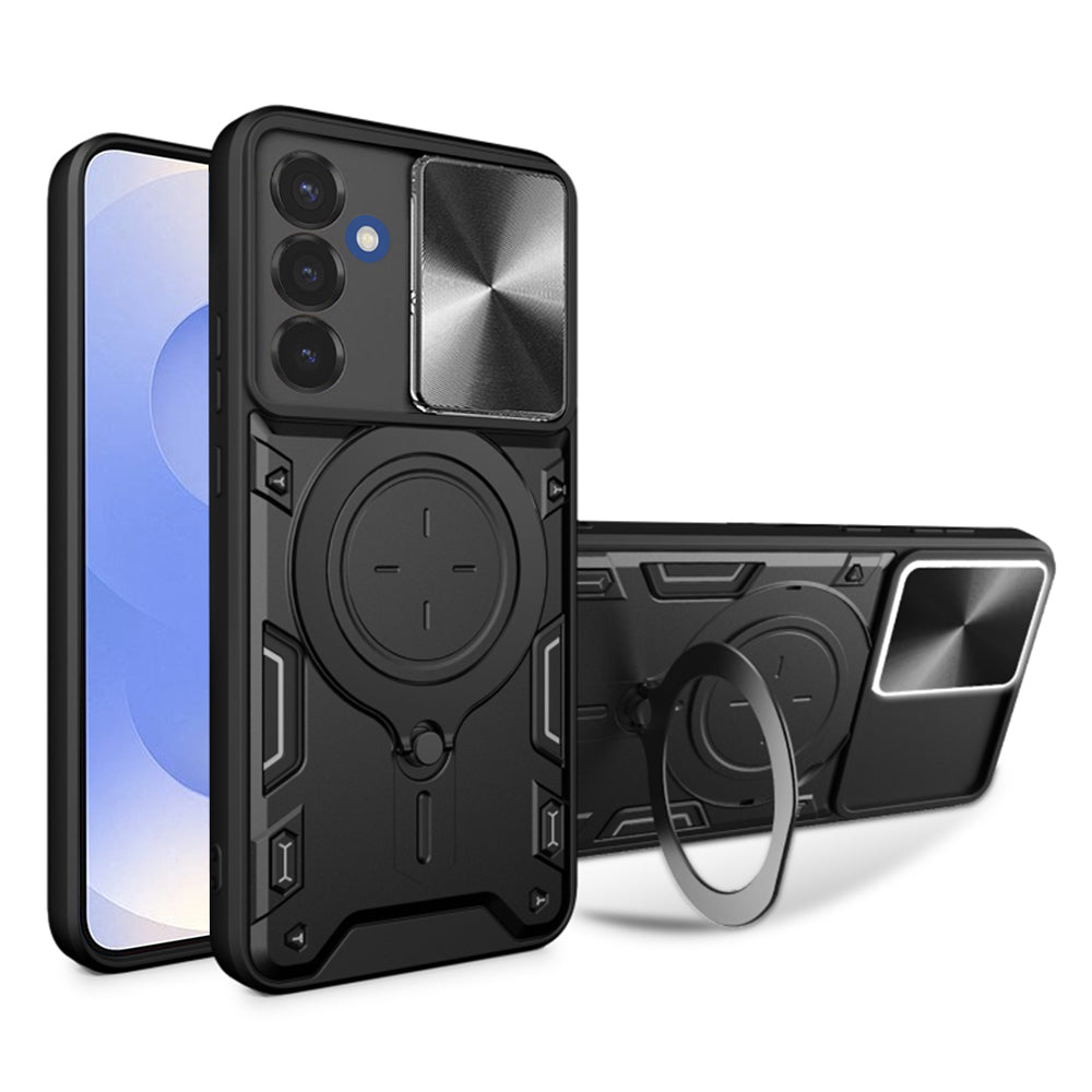Techsuit Custodia per Samsung Galaxy S25 S931, Techsuit, CamGuard Pro, Nera