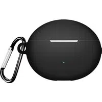 Custodia Techsuit Silicone per Huawei FreeBuds 6i, Nera — 3
