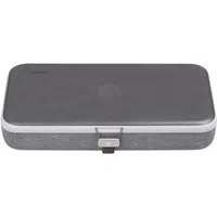 Caricabatterie Wireless Retea Edizard PowerCube 3in1, 65W, 3.25A, 1 x USB-C, Grigio — 3