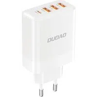 Caricabatterie di rete Dudao A5HEU, 20W, 3A, 1 x USB-C - 3 x USB-A, Bianco — 3