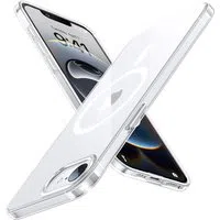 Custodia MagSafe per Apple iPhone 17e / 16e, Torras, OriginFit, Trasparente — 3