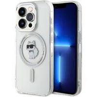 Custodia MagSafe per Apple iPhone 14 Pro, Karl Lagerfeld, IML Choupette, Trasparente — 3