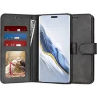 Custodia per Honor Magic6 Pro, Techsuit, Diary Book, Nera — 3