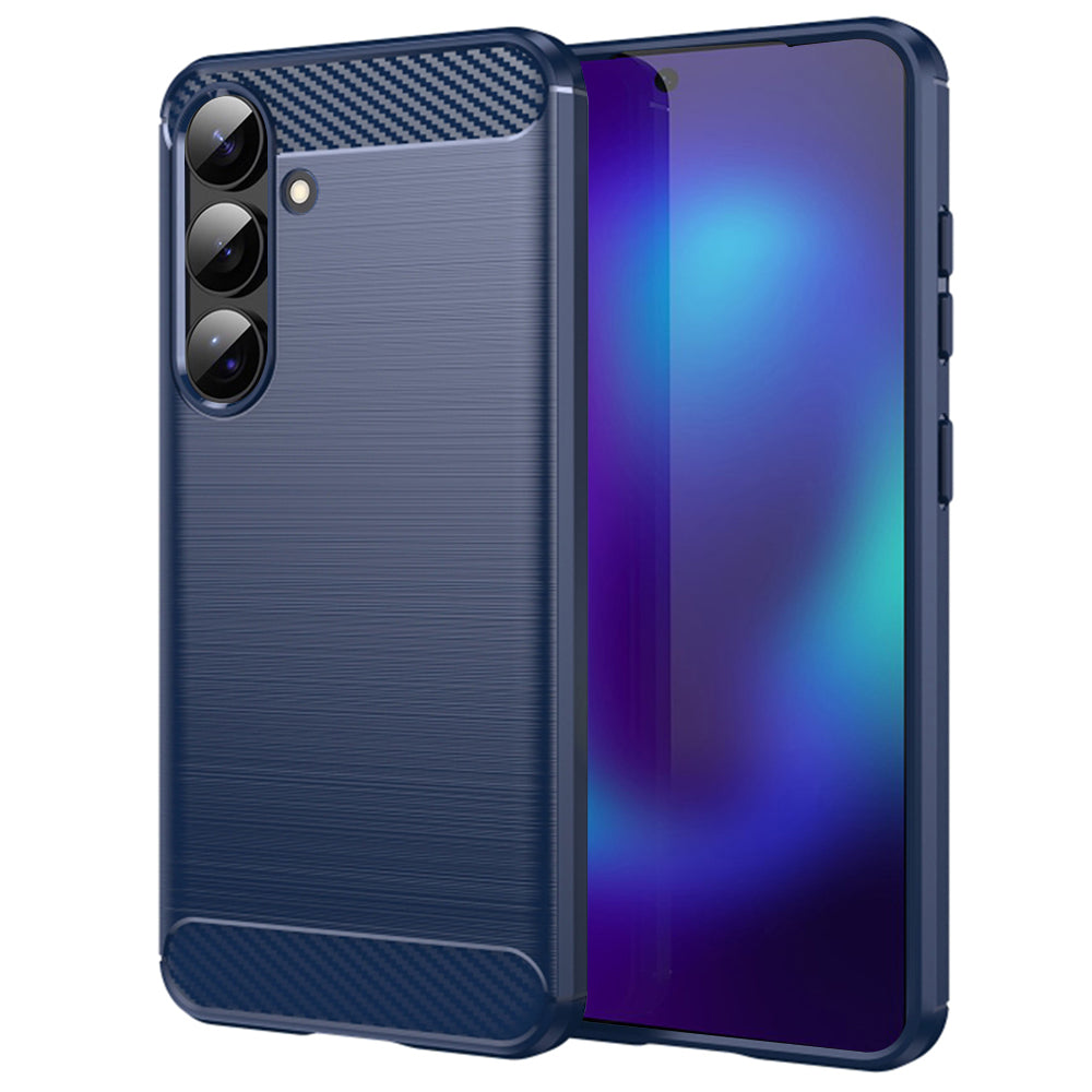 Techsuit Custodia per Samsung Galaxy S26 S942, Techsuit, Carbonio, Blu