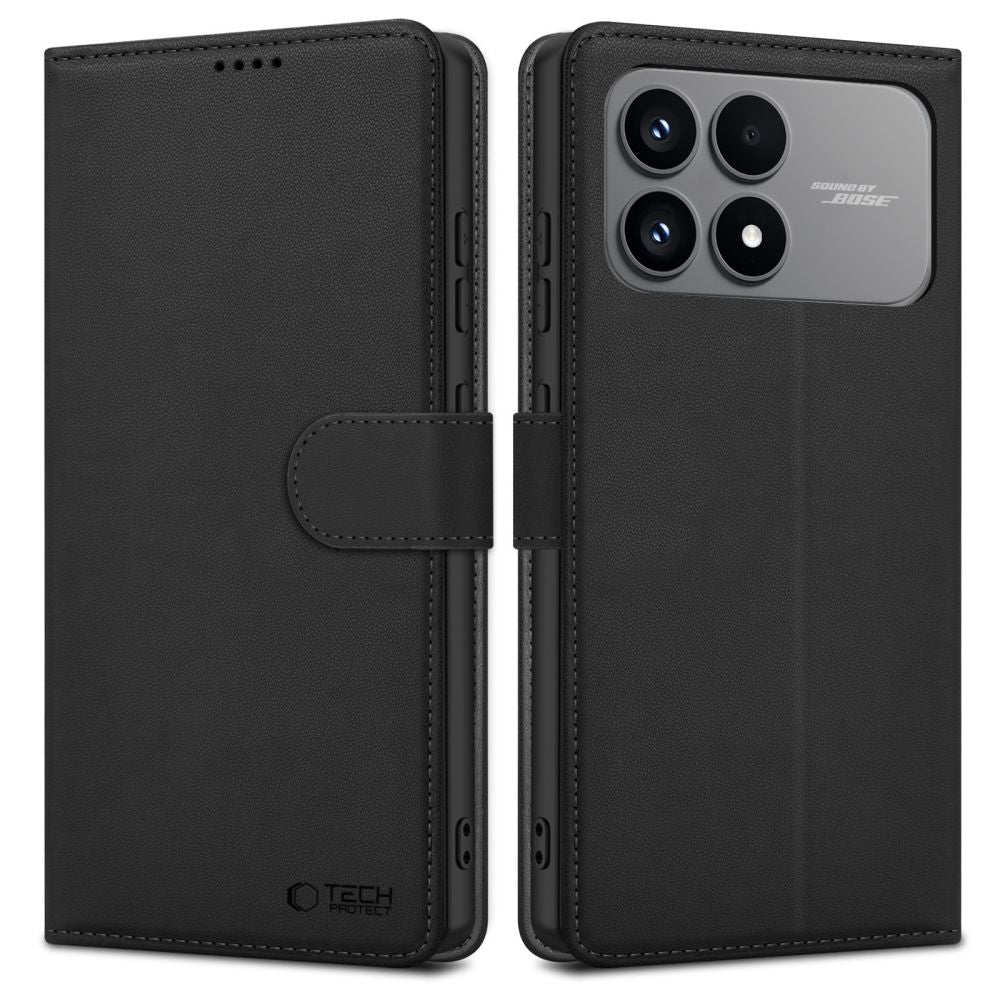 Tech-Protect Custodia per Xiaomi Poco F8 Pro, Tech-Protect, Wallet, Nera