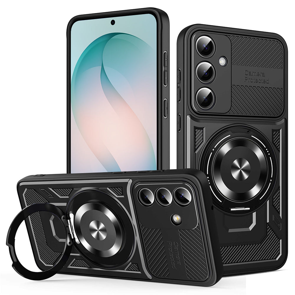 Techsuit Custodia per Samsung Galaxy S26 Plus S947, Techsuit, RuggedCam, Nera