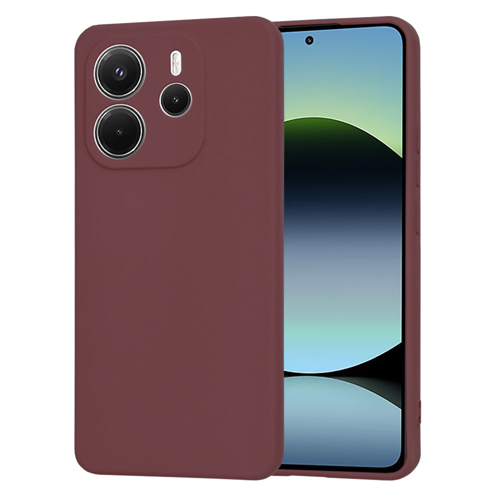 Custodia per Xiaomi Redmi Note 14 4G (Standard), Techsuit, SoftFlex, Vinaccia