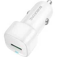 Caricabatterie Auto Borofone BZ34 Cloud, 18W, 3A, 1 x USB-A, Bianco — 3